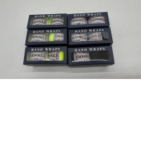 Set of MONGKOL handwraps (yellow/black)