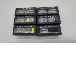 Set of MONGKOL handwraps (yellow/black)