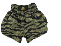 Set of 2 MONGKOL green hakki boxing shorts