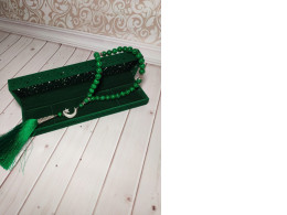 Rosary 33 beads with a month in a gift box