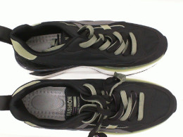 Men's black and brown sneakers 