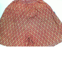 Yellow and red Thai pattern shorts Yellow and red Thai pattern shorts