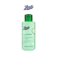 Boots Cucumber 2-In-1 Face Cleanser & Toner