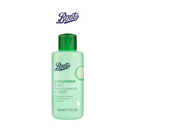 Boots Cucumber 2-In-1 Face Cleanser & Toner