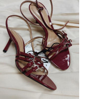 Women's red zara shoes 