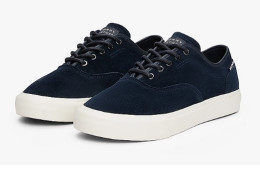 USED HILFIGER Suede Logo Trainers