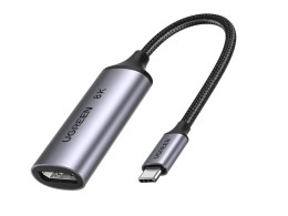 UGREEN CM654 USB-C M to DP F Connector 8K 10cm Adapter แปลงสัญญาณ (USB-C to Display Port) - Aluminium Gray UGREEN CM654 USB-C M to DP F Connector 8K 10cm Adapter แปลงสัญญาณ (USB-C to Display Port) - Aluminium Gray