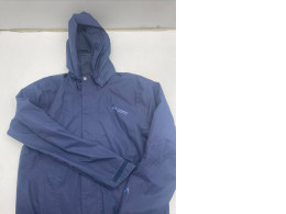 Blue Men's Hooded Jacket Blue Men's Hooded Jacket