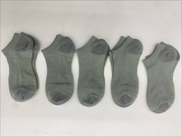 Set of 5 Gray non-slip socks 