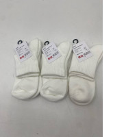 Set of 3 White long socks 