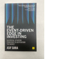 Book The EVENT-DRIVEN EDGE IN INVESTING Book The EVENT-DRIVEN EDGE IN INVESTING
