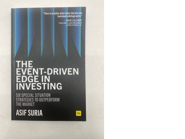 Book The EVENT-DRIVEN EDGE IN INVESTING Book The EVENT-DRIVEN EDGE IN INVESTING