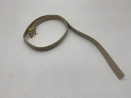 Cream colored women's belt