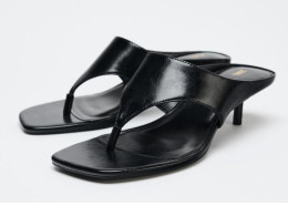 ZARA women's HEELED SANDALS