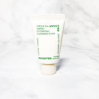 innisfree green tea amino hydrating cleansing foam 20ml
