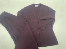 Purple suit: jacket + skirt