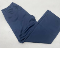 Dark blue silk sleeping pants