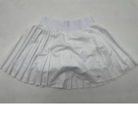 White women's sport skirt for tennis