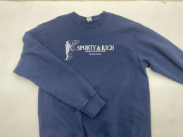 Blue men's longsleeve with RICH and SPORT print Blue men's longsleeve with RICH and SPORT print