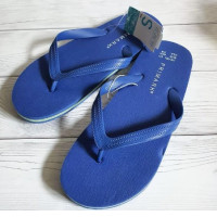 Blue men's slippers