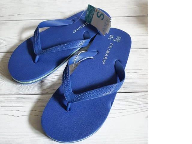 Blue men's slippers Blue men's slippers