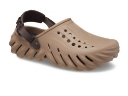 USED brown Crocs 