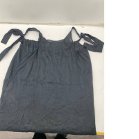  Women's black sleeveless long dress