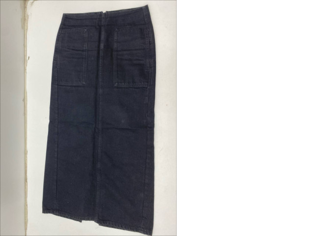 Women's long black denim skirt Women's long black denim skirt