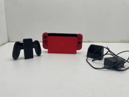USED red Nintendo Game Console Set