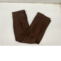 Women's dark green long pants 