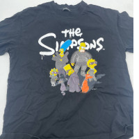 Black t-shirt with SIMPSON print