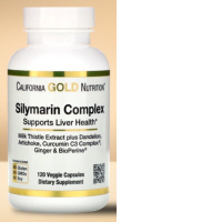 Silymarin Complex Milk Thistle Extract Plus 300mg, 120, 360 Caps California Gold Nutrition
