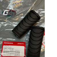 Set of 3 Front footrest rubber (100% genuine from the center) WAVE110i, WAVE125i Whale (50661-KWB-600)