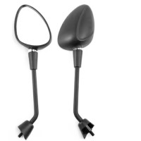 Motorcycle Side Rear View Mirror Electric Scooter Rearview Mirror for Vespa Primavera Sprint 50 150