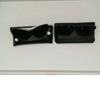 Set of 2 Women's black fashion sunglasses 