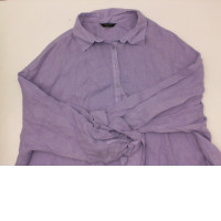Women's purple long-sleeved shirt 
