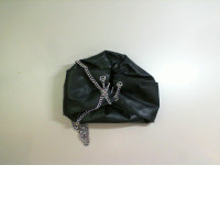 Black round bag on a chain Black round bag on a chain