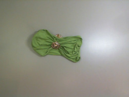 Women's top green with iron rose