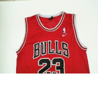 Red basketball tank top 