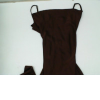 Women's Blood Red Strapless Maxi Dress 