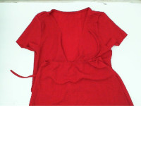 Set of 2 Red children's shirt and red children's short skirt 