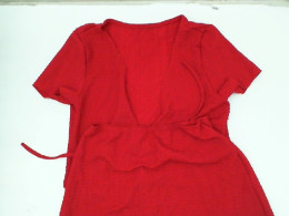 Set of 2 Red children's shirt and red children's short skirt 