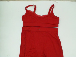 Set of 2 Women's red tank top and red shorts Set of 2 Women's red tank top and red shorts