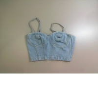 Denim top