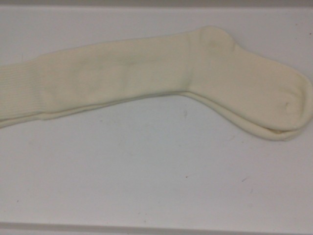 Cream colored long socks Cream colored long socks