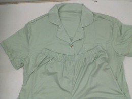 Set of 2 Mint green short-sleeved shirt and mint green shorts 