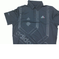 Dark blue short-sleeved shirt  oversize 