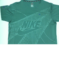 Men's short-sleeved round neck t-shirt in gray oversize 