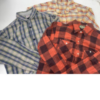 Set of 3 Plaid Shirts