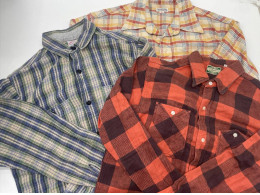 Set of 3 Plaid Shirts